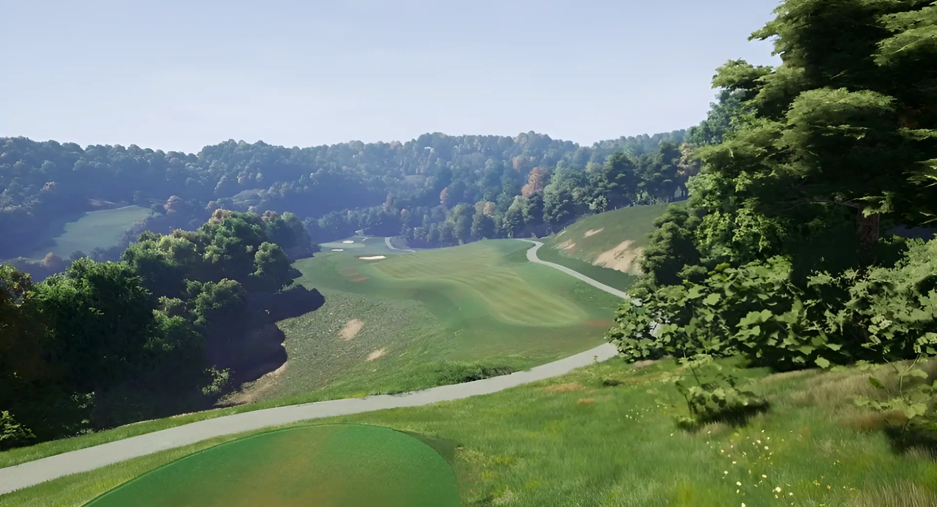 Beautifully rendered 3D indoor golf course for realistic gameplay and immersive experience