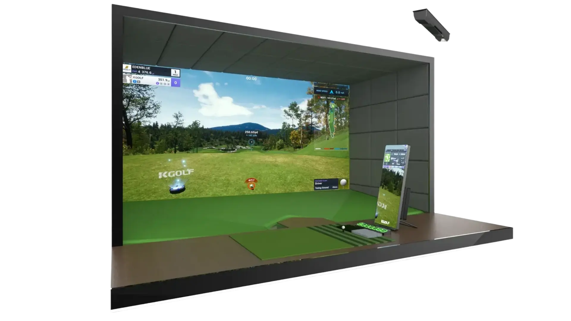 KGOLF G4 sensor Room View