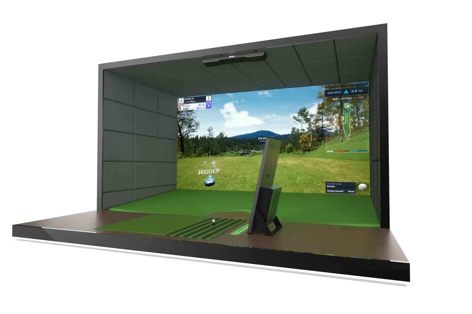 KGOLF K2 sensor Room View