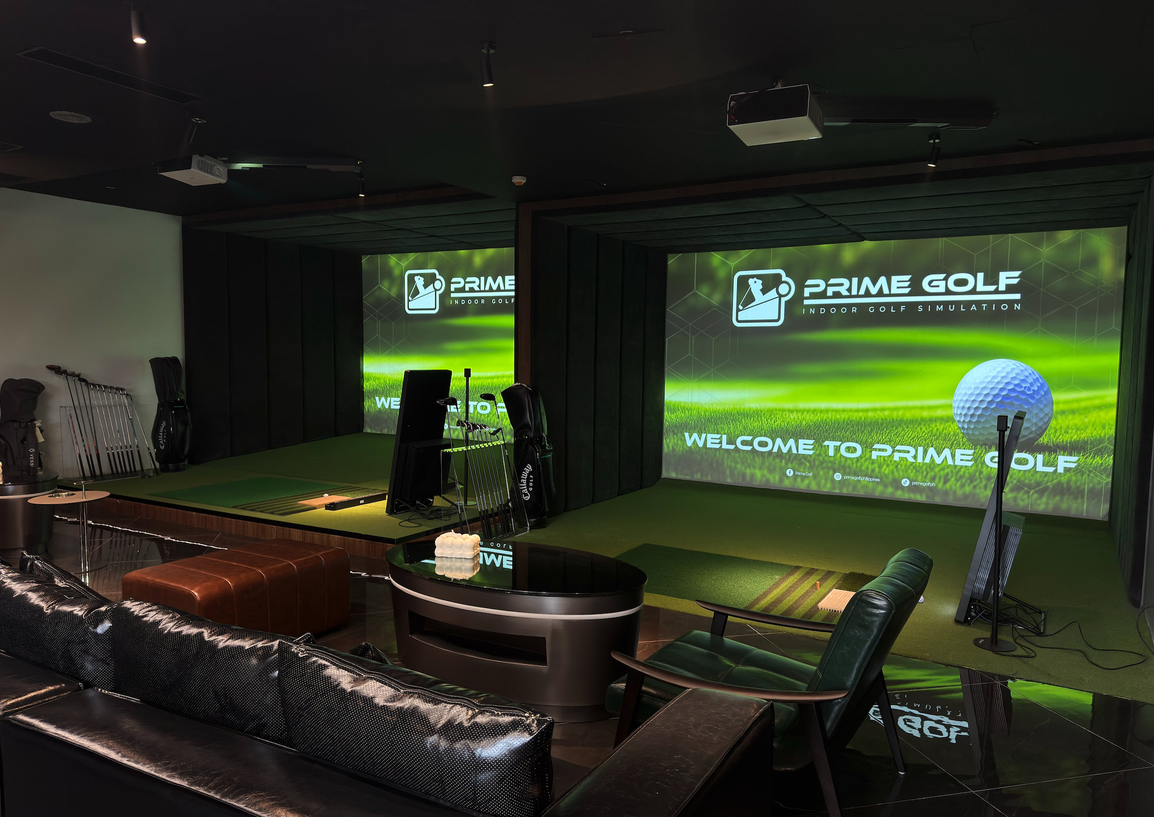 Premium private room at Prime Golf