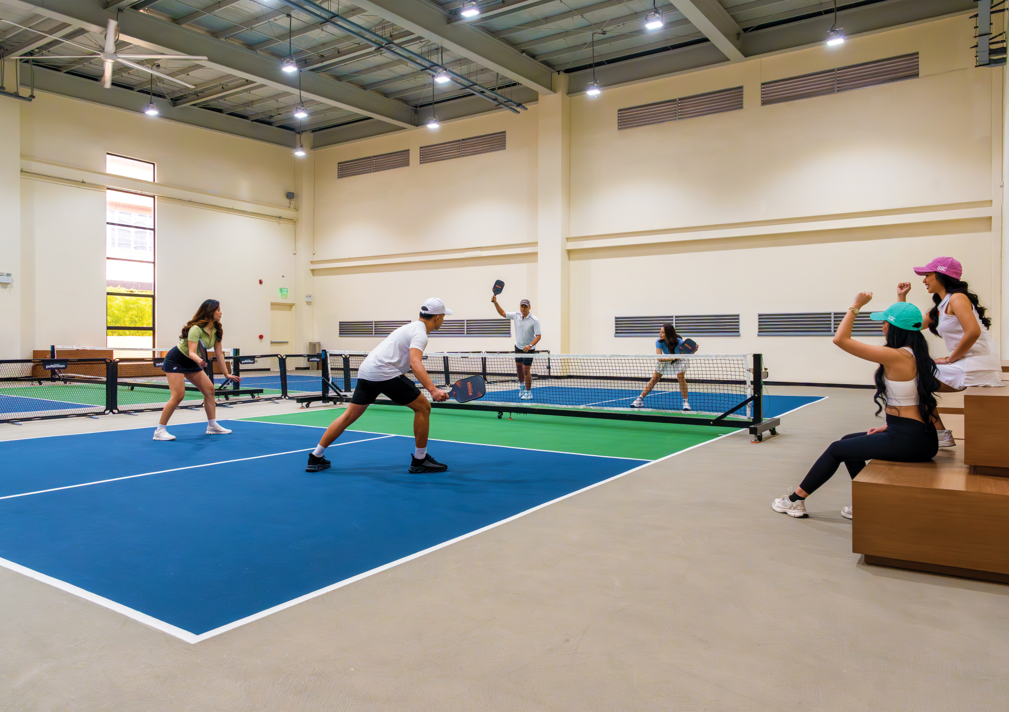 Solaire Sports Club Pickleball court