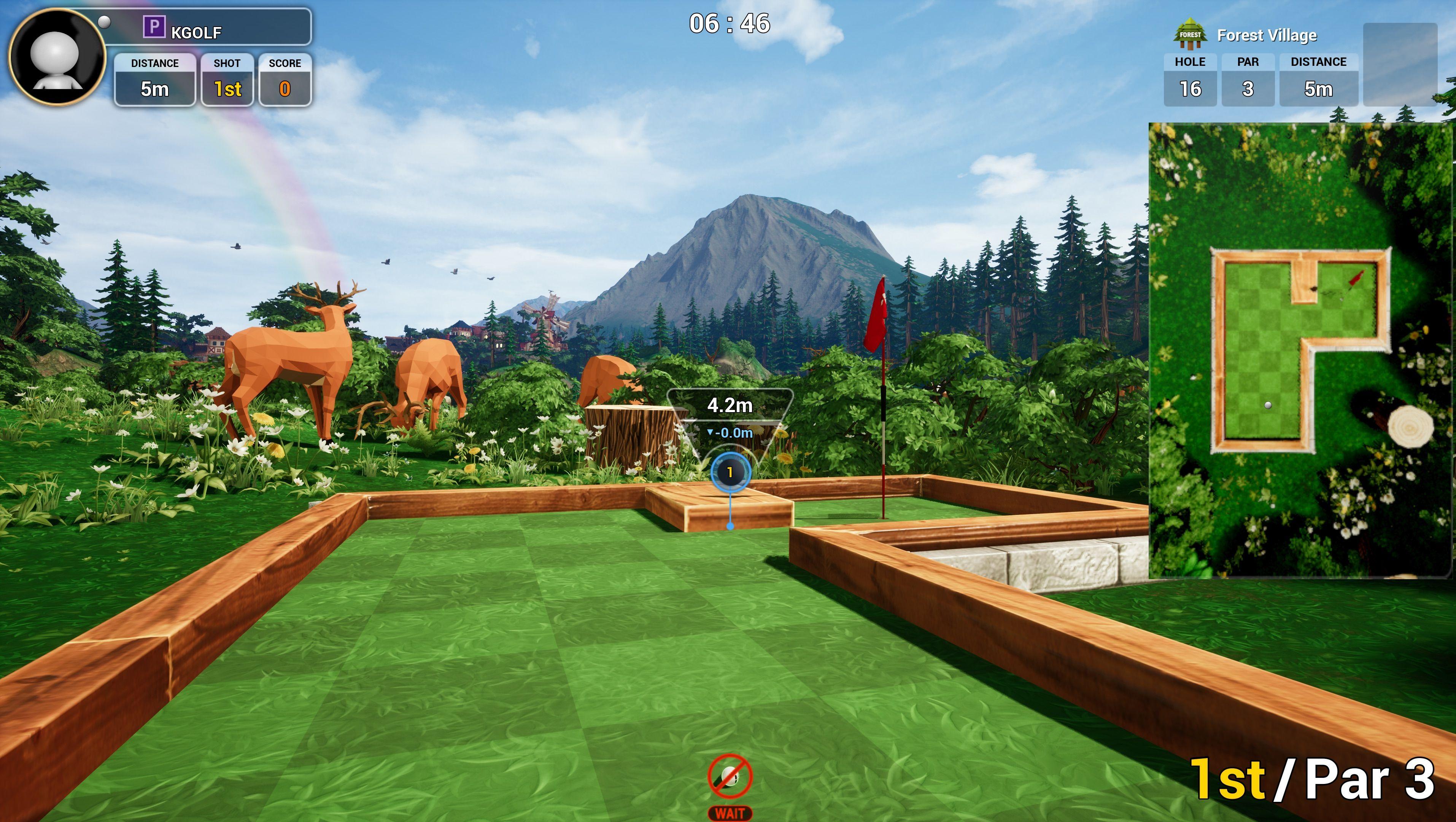 Putting Game course overview